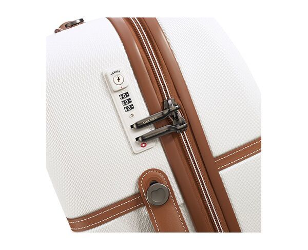 Delsey 67cm Chatelet Air 4 Double-Wheel Trolley Suitcase - Angora